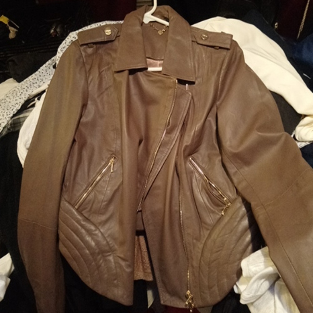 Leather jacket